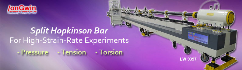 high strain rate experiments, split hopkinson pressure, tension and torsion bar testers
