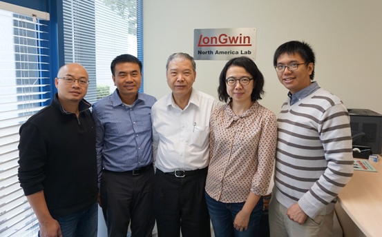 Personnels from Long Win's Headquarters and representative in USA